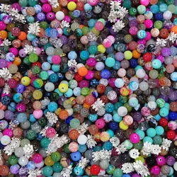 500pcs Mixed Beads and beads spacer uitable Picked at random for Women DIY Jewelry Accessories black friday sale