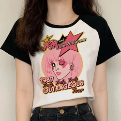 Jem and the Holograms clothing summer top male anime aesthetic casual grunge t shirt manga