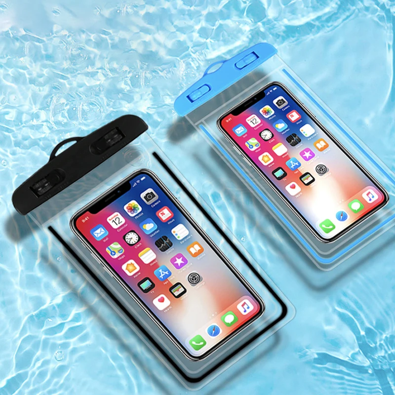 Outdoor Universele Waterdichte Buidel Zwemmen Strand Droge Tas Case Cover Houder Voor Iphone Samsung Xiaomi Huawei Case Waterdichte Tas