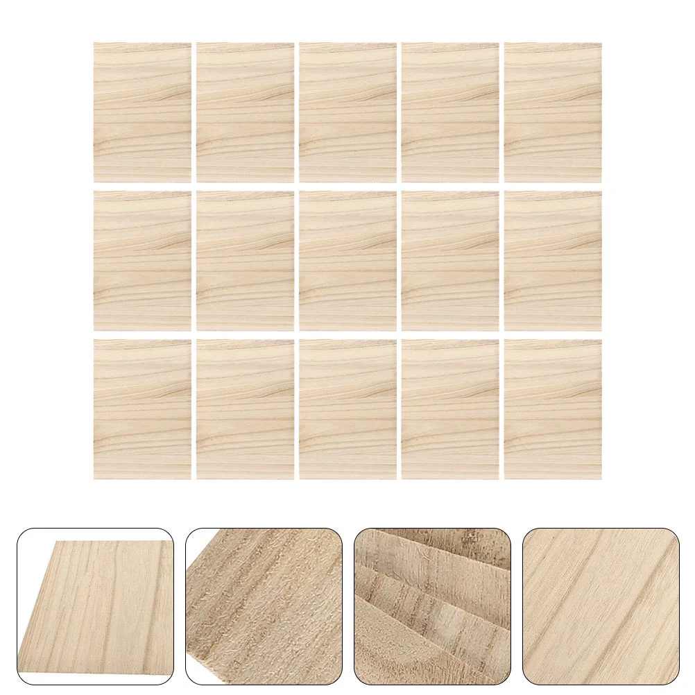 15 Pcs Taekwondo Plank Karate Accessory Kickboard Wood Practicing Breaking Daily Boards for Child