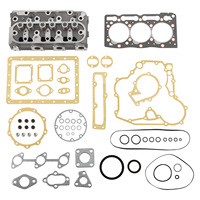 NEW D1105 Complete Cylinder Head+Gasket for Kubota RTV1100 RTV1100CW9 RTV1140CPX