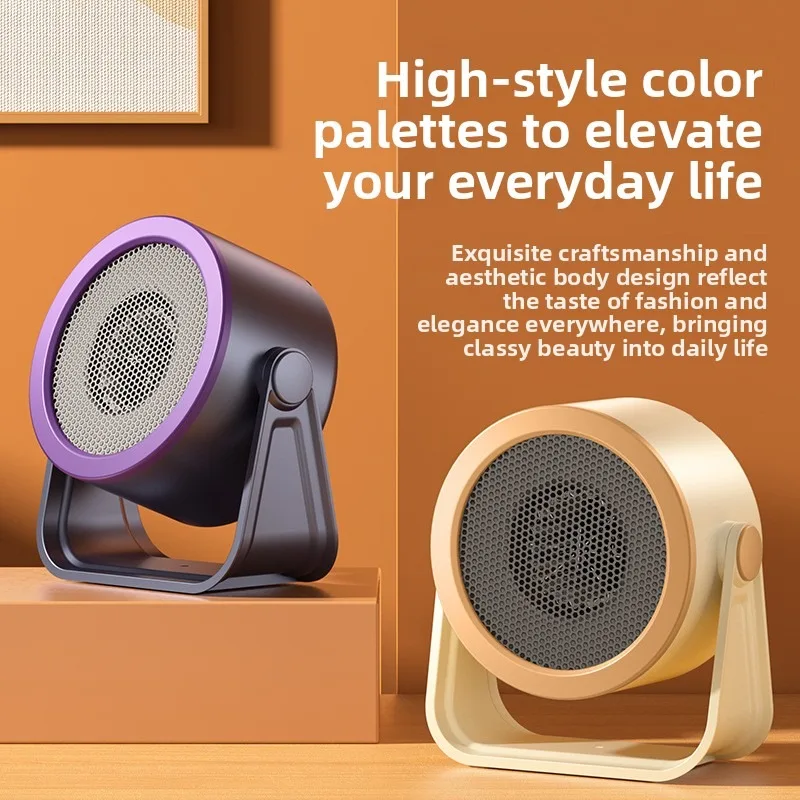 Portable Desktop Warm Air Blower High Power Energy Efficient Quick Heat Mini Foot Heating Warmer Household Desk Heater