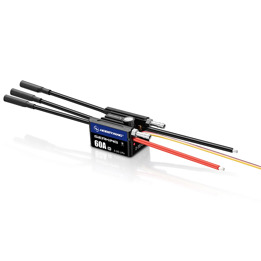 HOBBYWING Seaking Brushless ESC Barca ESC 30A 60A 90A 120A 160A IP67 Per Barche Modello RC