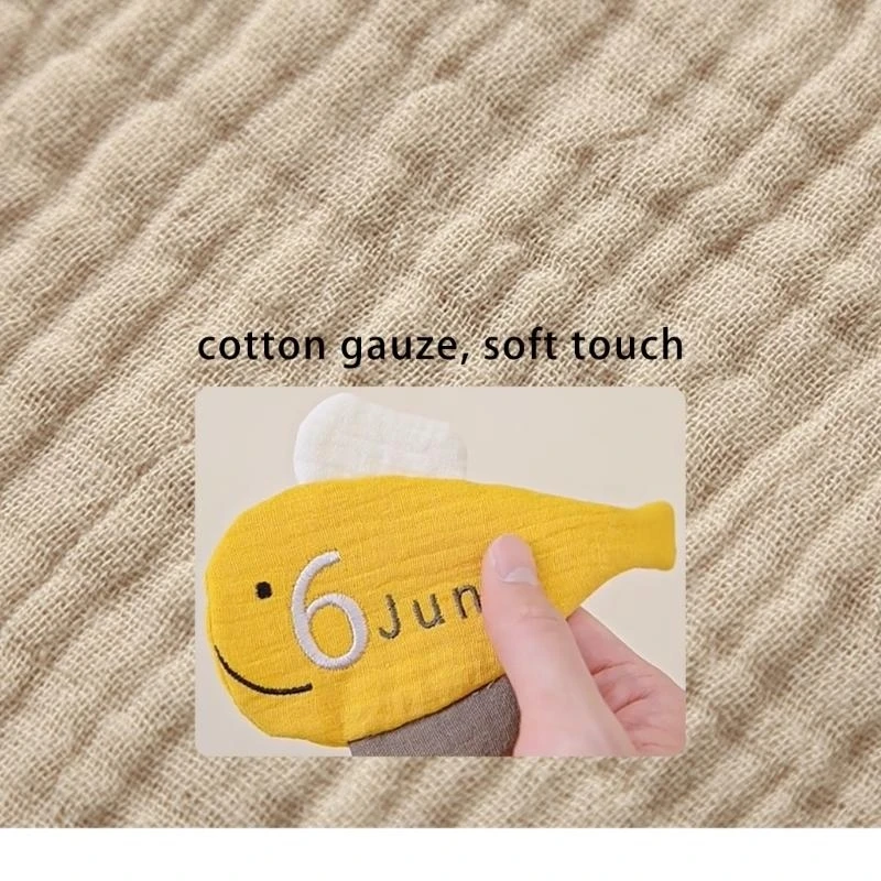 

Новорожденные вехи карта хлопка ежемесячные фотосессии помогают памятной игрушке