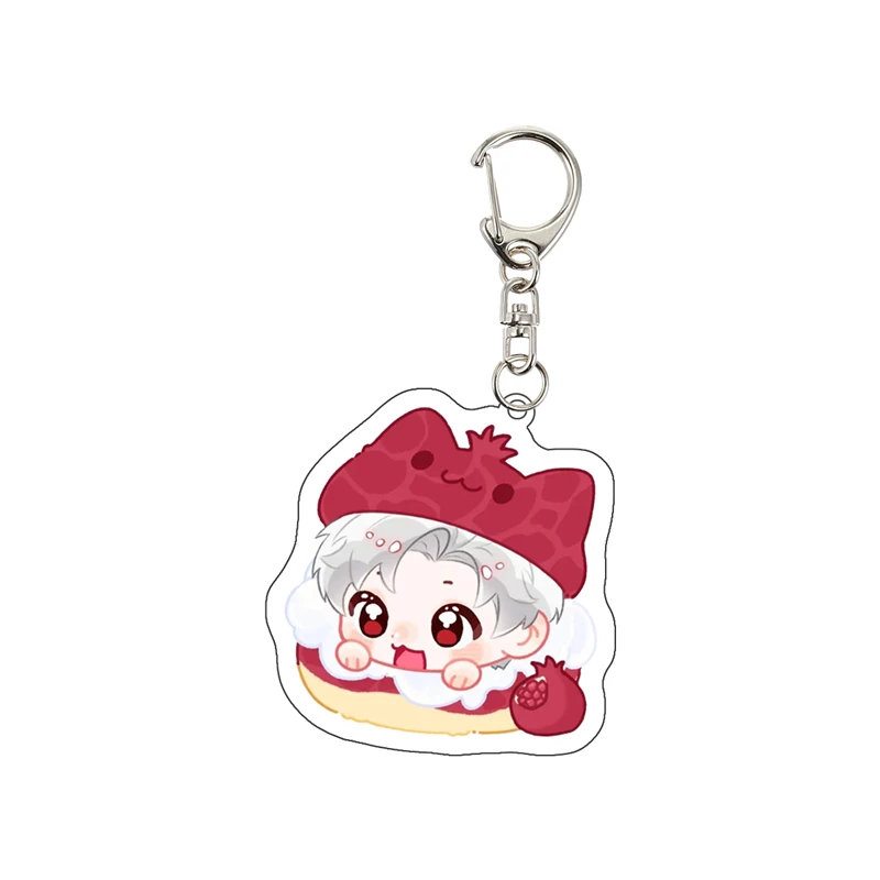 Game Love and Deep Space Q-version Cute Characters Surrounding Acrylic Keychain Backpack Decoration Interesting Creativity 6CM