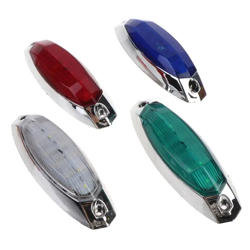 LED Sailboat  Lights 1Pc Multi Color Waterproof Chrome Housing for Yacht Kayak Marine Use