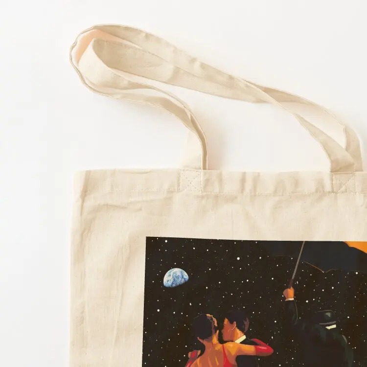 The Singing Butler In the Stars Tote Bag Handbags women Women's beach bags tote bags men Canvas bag