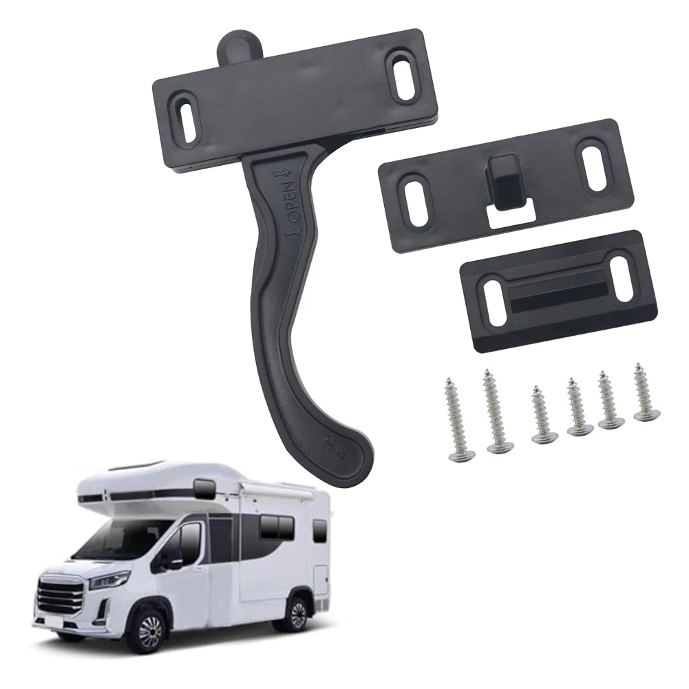 

Screen Door Handle Door Replacement Right Hand Trailer Campers RV Caravan Handle RV Screen Door Latch Right Hand Handle Kit