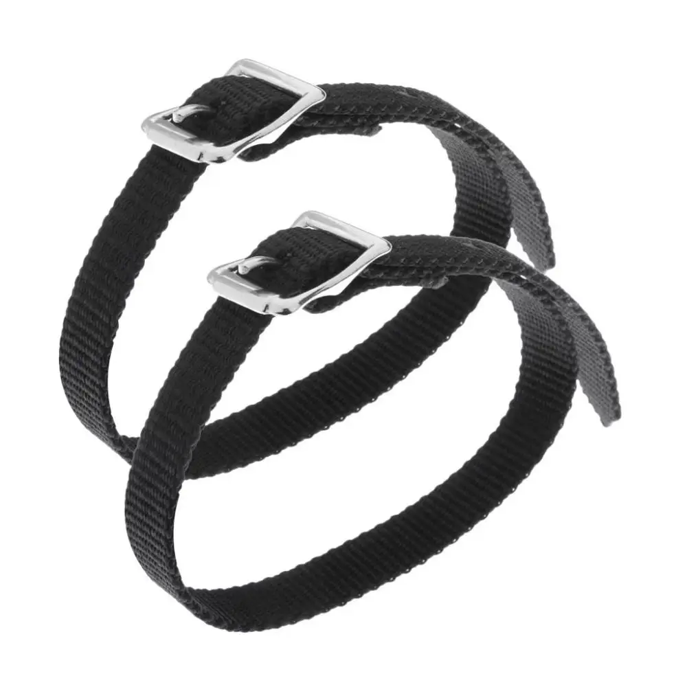1Pair with Alloy Buckle Spurs Straps Adjustable Thickened Boot Strap Western British Metal Equestrian Accessories Equipment