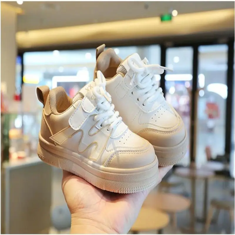 Zapatillas Kid Casual Shoe New Soft Sole Sports Shoe High Top Girl Running Shoe Board Shoe Tennis Shoe Kid Shoe Girl Shoes Tenis