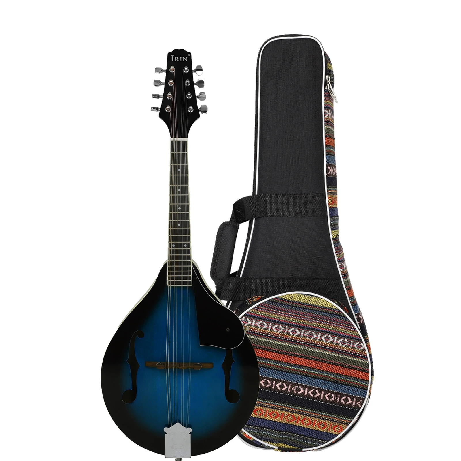 IRIN Mandolin 8-String Guitar A Style Electric Mandolin with Bag High-quality high-end Professional Stringed Instruments