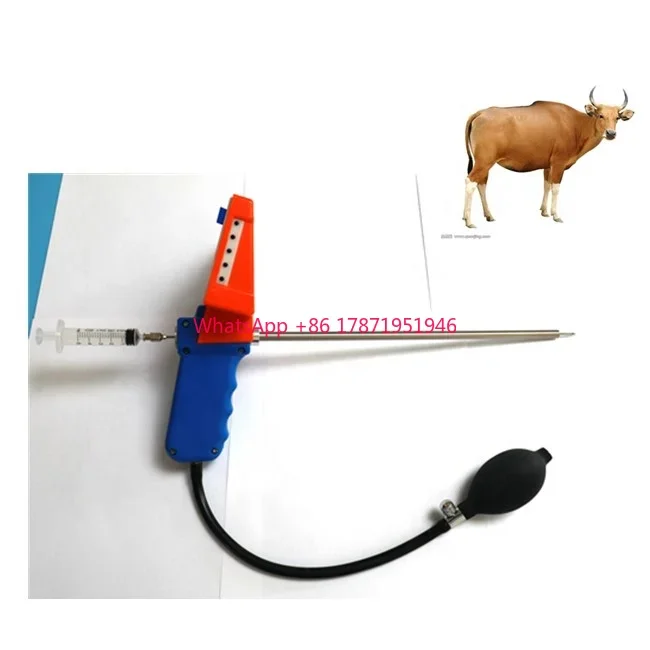 

Veterinary Portable Visual Artificial Insemination Sperm Device for Cattle Cow Animals