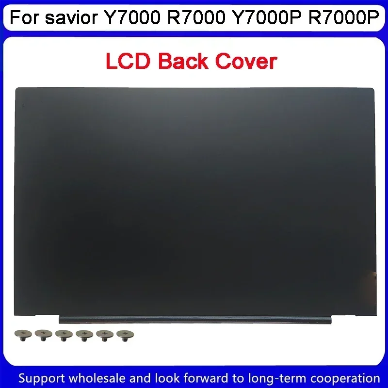 Novo para lenovo savior y7000 r7000 y7000p r7000p 2020 lcd capa traseira preta