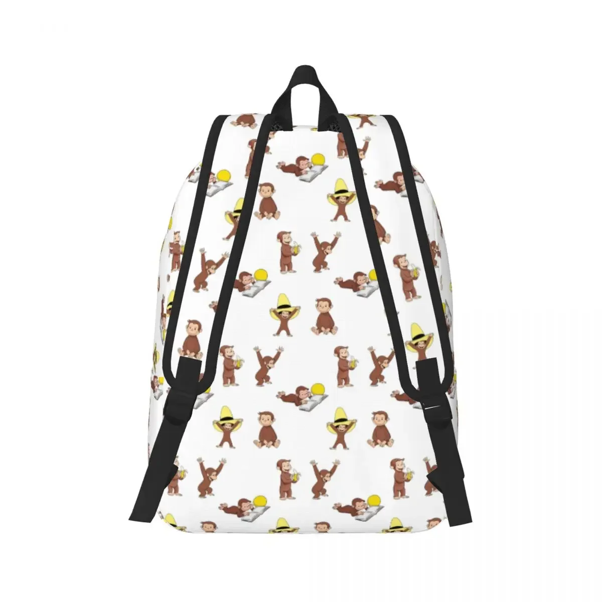 Mochila de dibujos animados de George The Curious Monkey para niños, mochila para estudiantes, niños y niñas, mochila escolar para niños, bolsos de hombro para ordenador