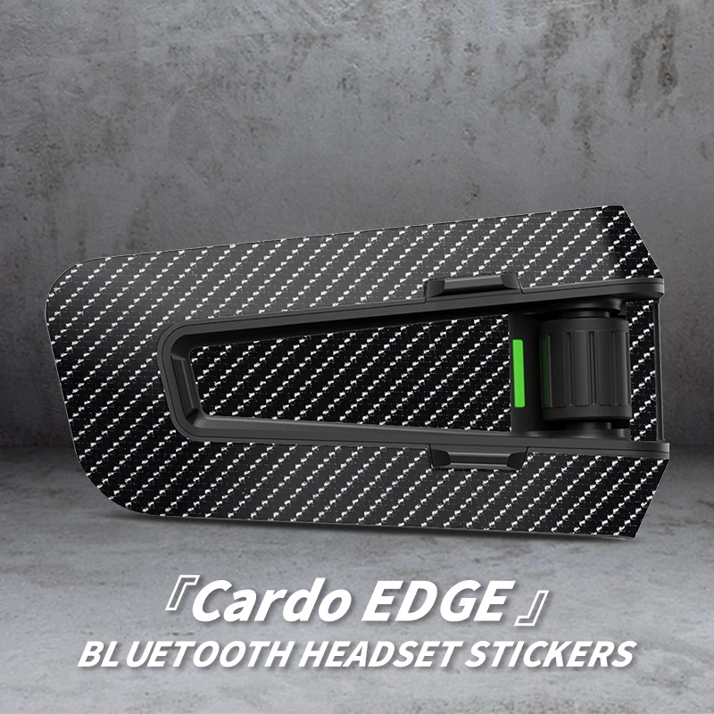 For Cardo EDGE Motorcycle Bluetooth Headset stickers motorcycle accessories upgrade look guard from marks preserve neatness