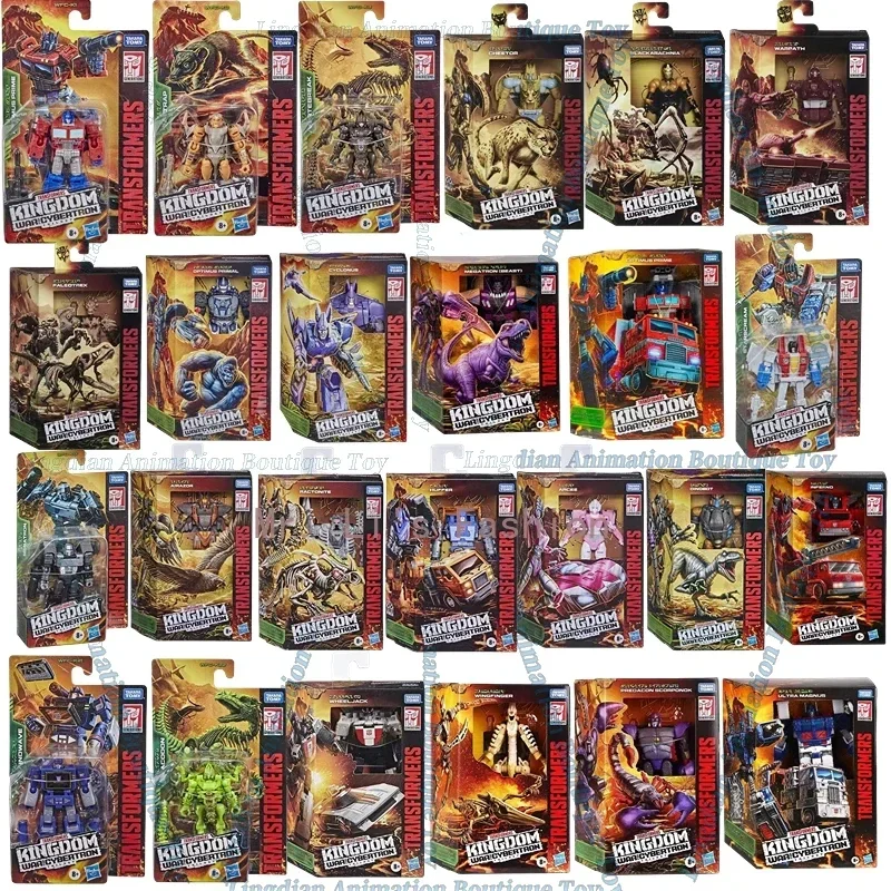 En Stock Transformers Generations War for Cybertron: Kingdom WFC-K1 ~ K44 Autobot 3,5, 7,19 pulgadas figura de acción juguete colección regalo