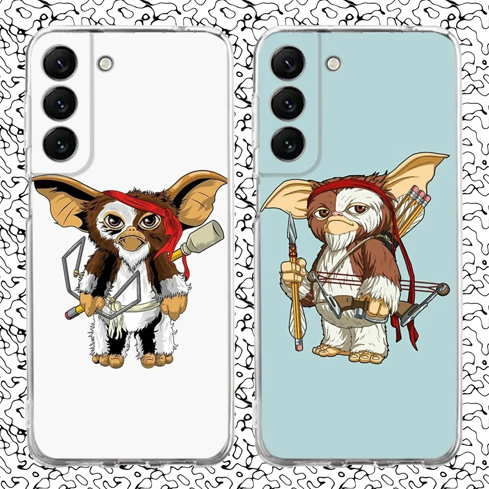 G-Gremlins Gizmo Phone Case Silicone For Samsung S30,S23,21,22,20 Ultra,S20 FE lite,S10,9,PIus Note20ultra Cover Clear