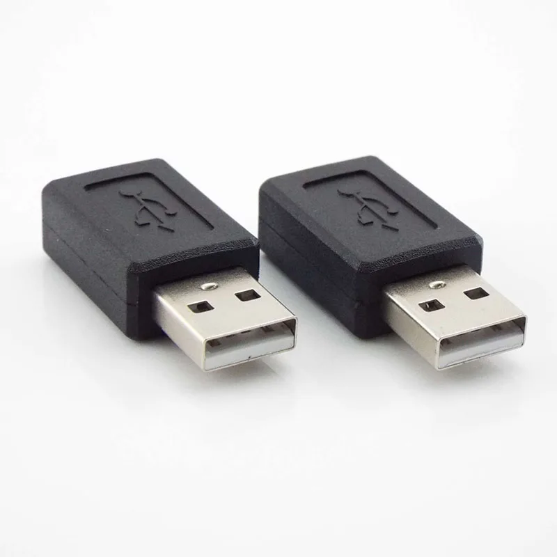 Mini USB B 5 Pins Female Jack To USB A 2.0 Male Connector Adapter M/F For Extended Cable L1