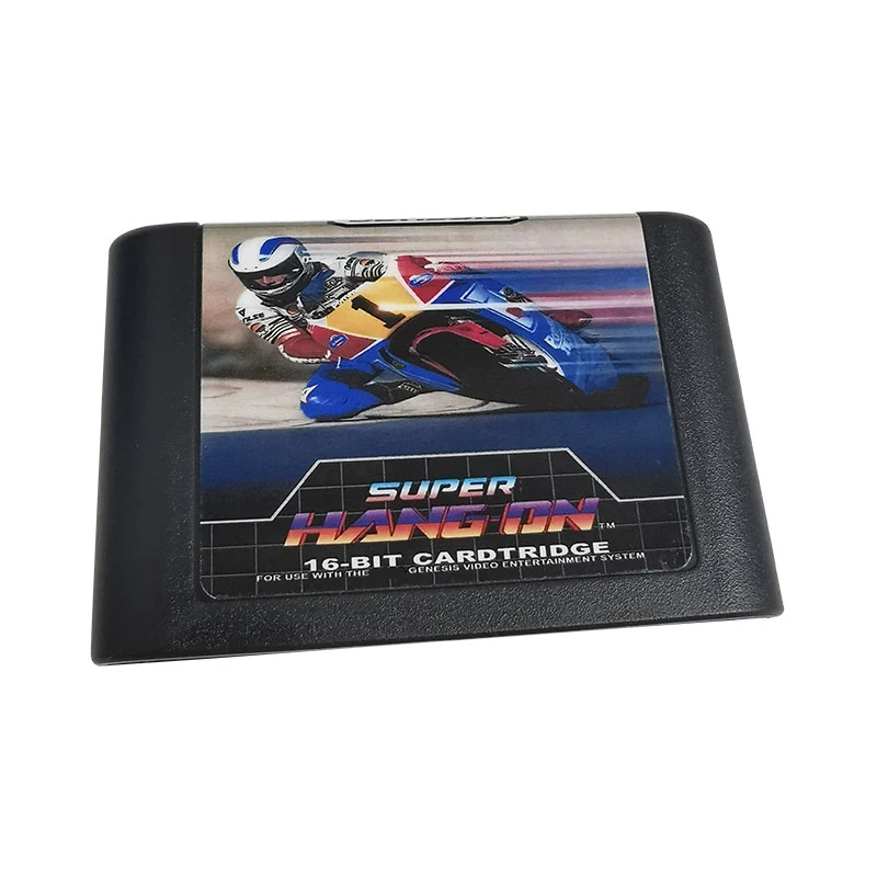 

Retro Video Game - Super Hang-On - 16 Bit Cartridge Card for Mega Drive 2 for Mega Drive Genesis | Region Free