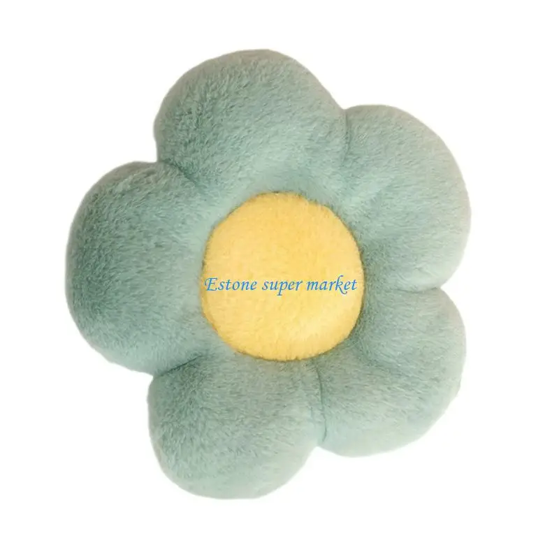 

090B Sunflowers petals pillow