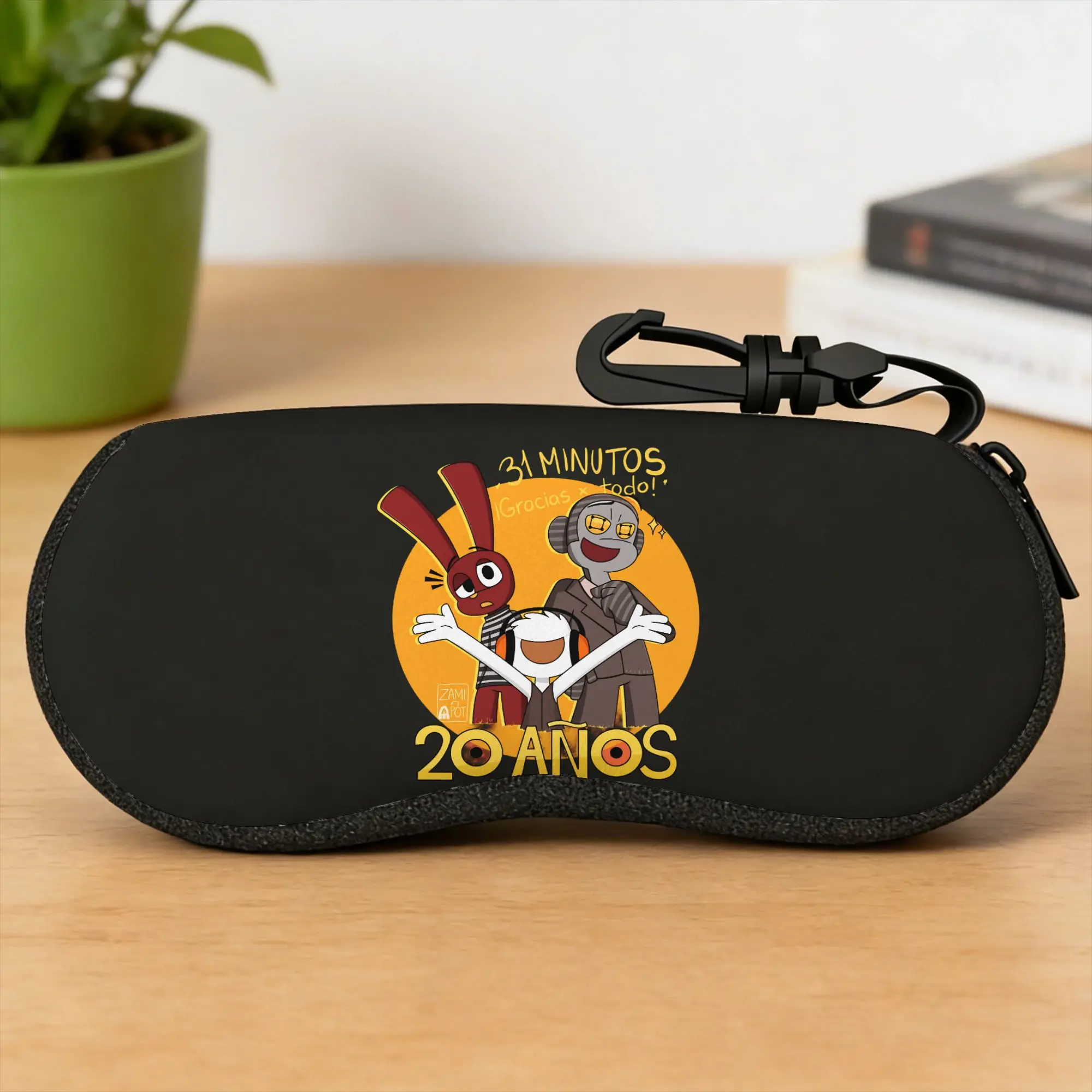Estuche para Gafas de Sol Unisex de 31 Minutos, Funda para Lentes de Moda, Accesorio Personalizado para Gafas, Funda Protectora de Viaje para Lentes