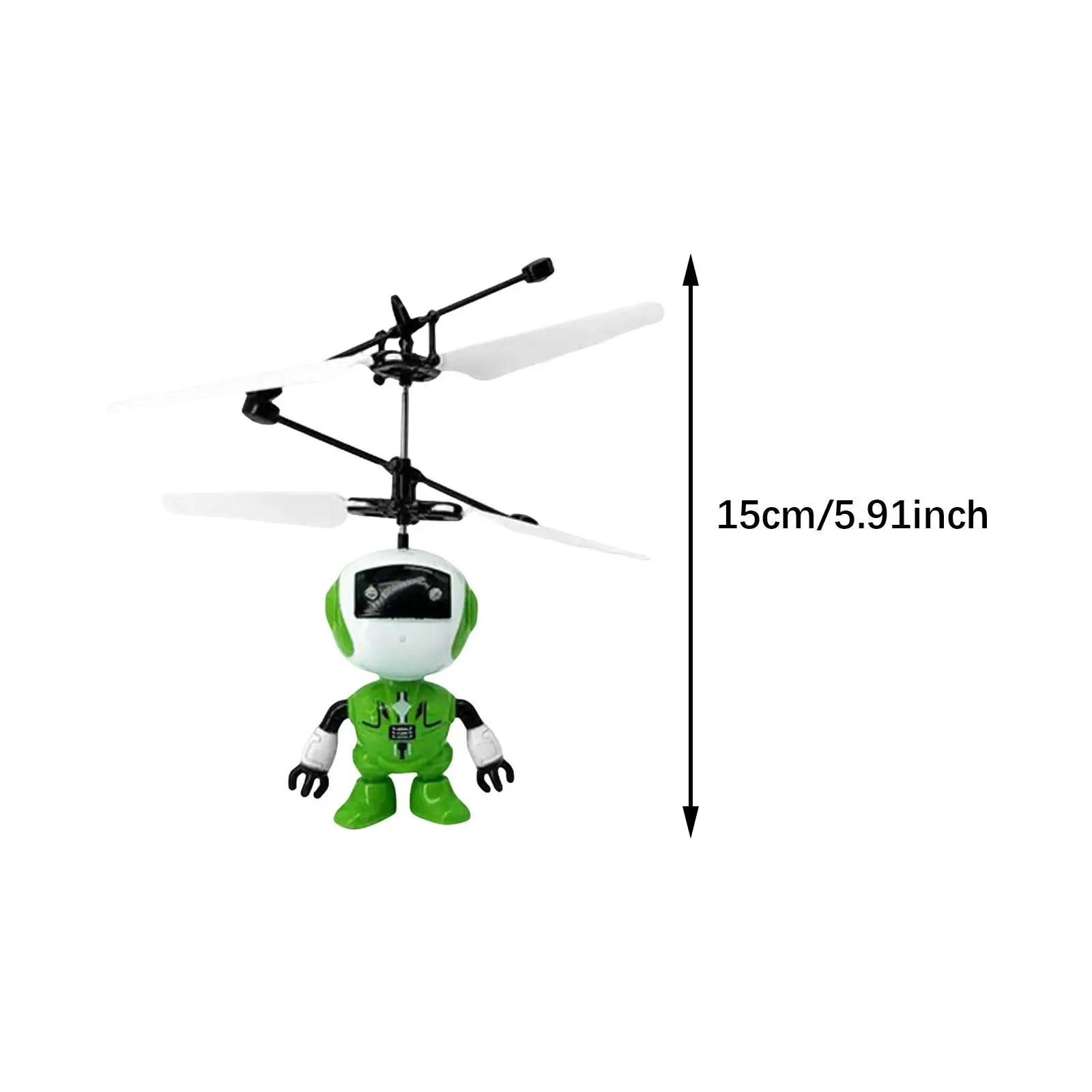 Smart Sensor Flying Robot Toy Drone Helicopter Ball USB Charging for Children Boys Girls Plane Travel Fun