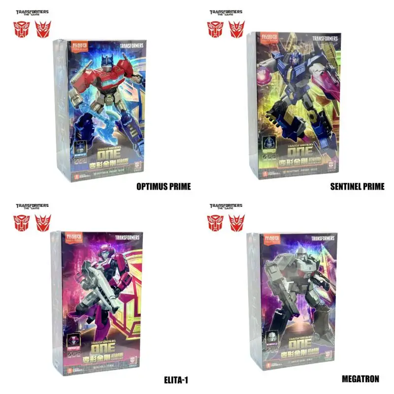 New Classic Brook Transformers One Movie Optimus Prime Megatron Alita Royal Enemy Cartoon Anime Assembly Model Toy Birthday Gift