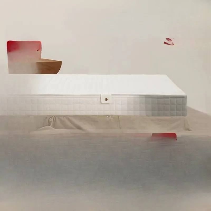 Removable and washable independent bag, spring spine protection hard cushion, thick children's double bedroom household