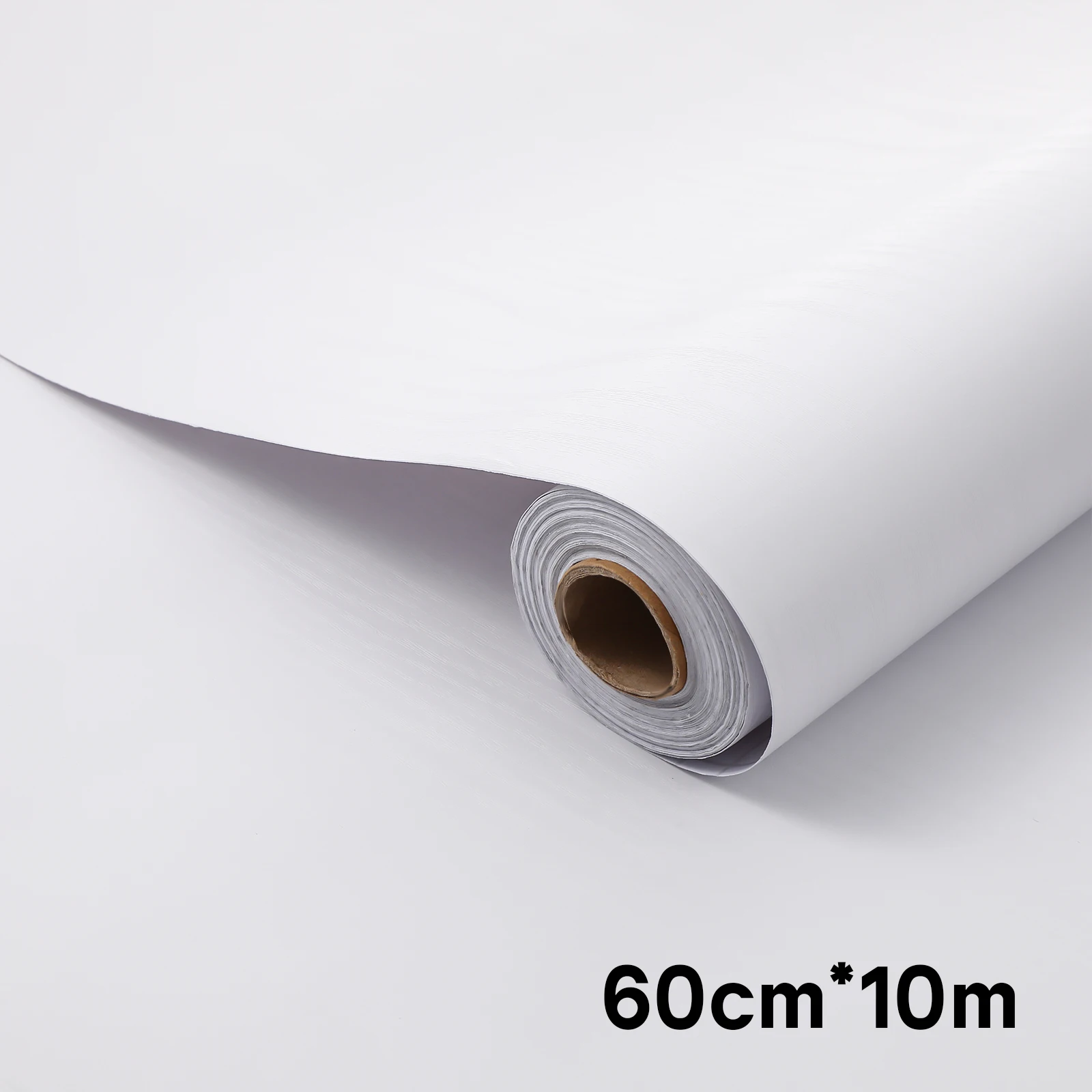 

Self Adhesive Wallpaper 60cmx10m Pure Black Wood Grain Thickened PVC Peel Stick Modern Wall Sticker Waterproof Oil Proof