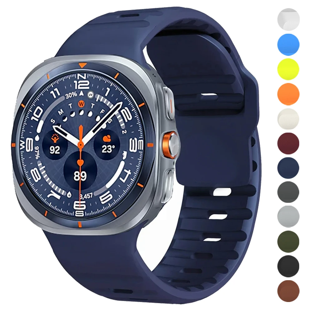 �y�Z�[�����zSamsung Galaxy Watch Ultra 2025/2024�p �X�|�[�c �\�t�g�V���R���o���h Galaxy Ultra 47mm�p �X�g���b�v ���ߋ�Ȃ� �u���X���b�g �A�N�Z�T���[