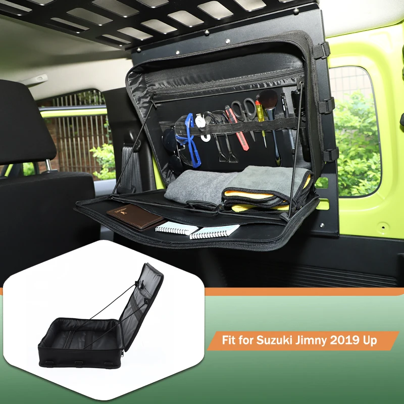 

Боковой удлинитель багажника автомобиля, стеллаж для хранения, сумка-органайзер, контейнер для Suzuki Jimny 2019, аксессуары для салона автомобиля
