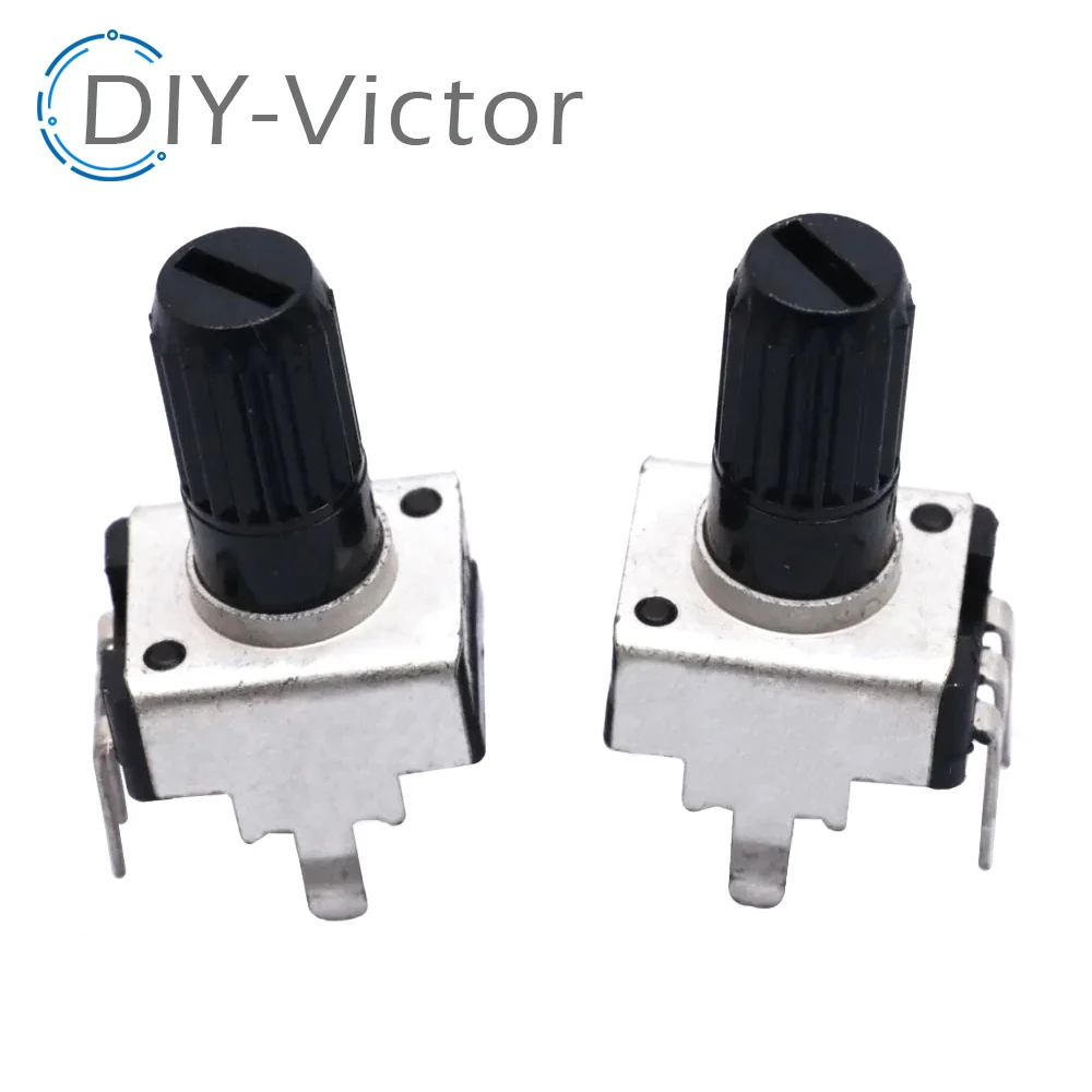 5PCS/LOT RV09 Vertical Adjustable Potentiometer 1K 2K 5k 10K 20K 50K 100K 1M 0932 9 Type 3pin Seal Potentiometer 5pcs/lot