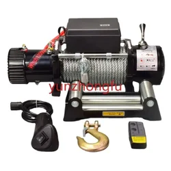 Wire Rope ATV Winches for BeachBugg 2000/3000/4000/4500/6000/9500/12000lb  Car Tuning Electric  12/24V Handle/wireless