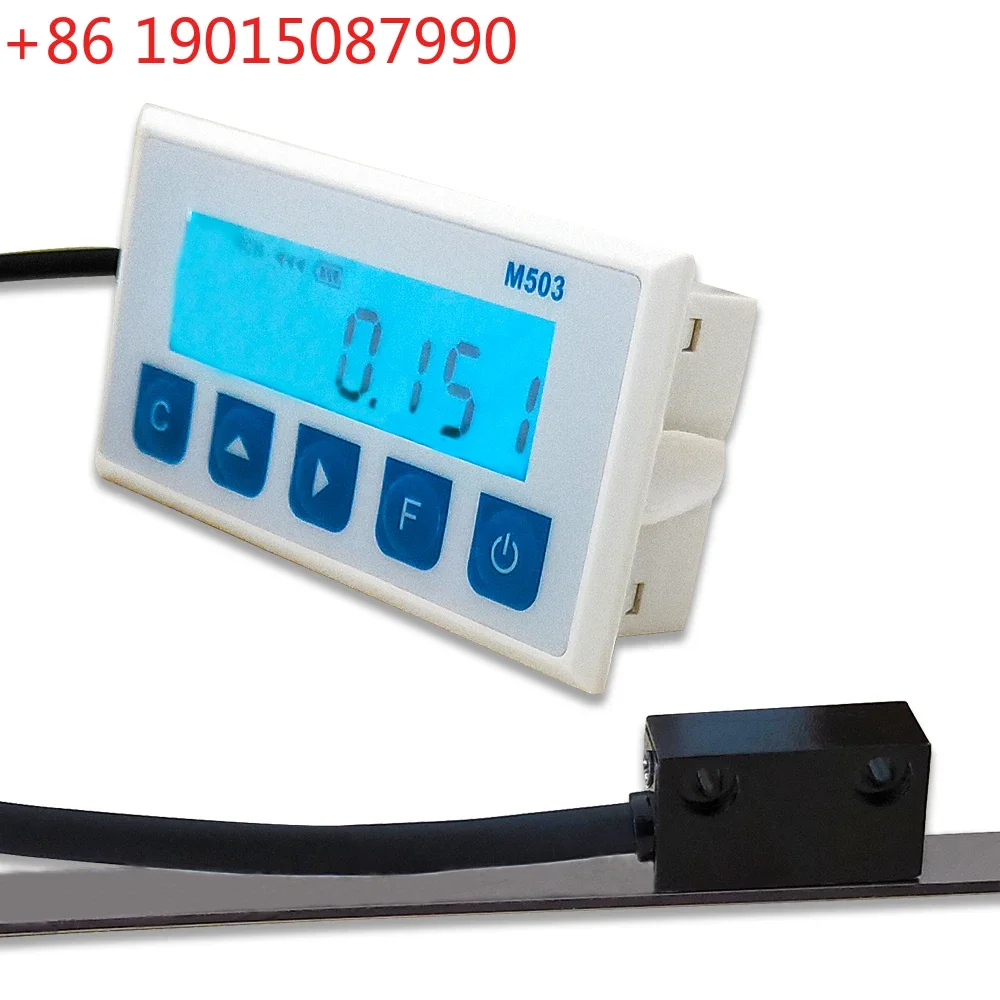 M503 Miniatur Magnetic Grid  Scale Integrated Embedded  Measurement System Linear Encoder Digital Display DRO