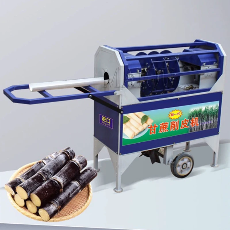 Best Quality Stainless Steel Sugar Cane Peeler/Sugarcane Processing/Peeling Machine