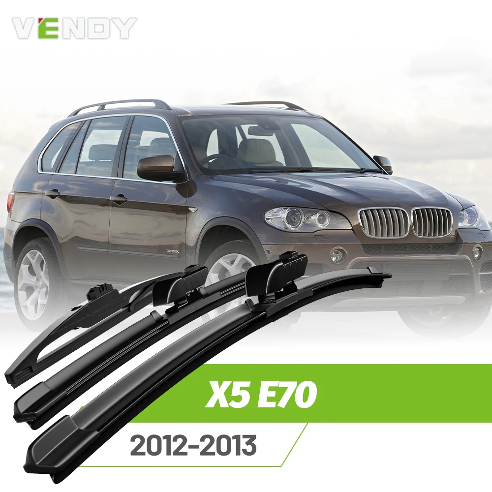 

Комплект передних и задних щеток стеклоочистителя для BMW X5 E70 2012-2013, щетки для лобового стекла, 24"+19"+15"