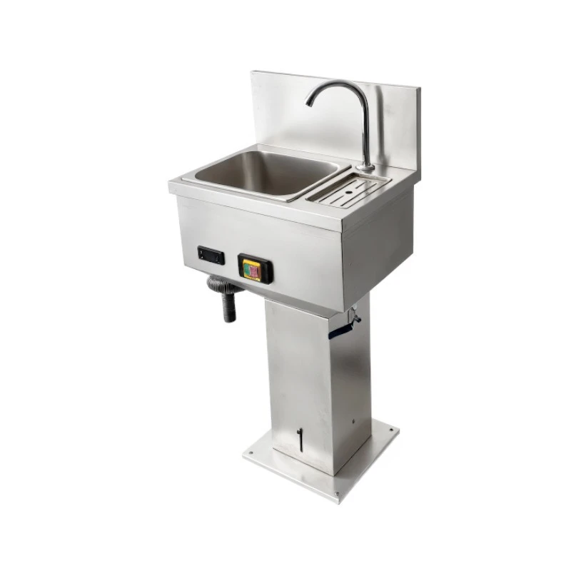 

Stainless steel sterilization tank, foot-operated stainless steel hand sterilization tank