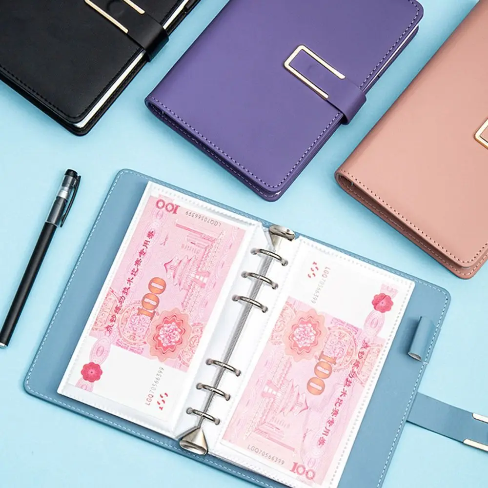 Large Capacity 100 Envelopes Money Saving Challeng Reusable Waterproof Envelope Challenge Binder Get Rich Overnight