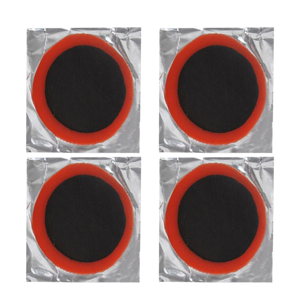 48 قطعة إطارات الدراجات النارية وسادة إصلاح المطاط 25 مللي متر الدراجة الأنبوب الداخلي ثقب Patces أدوات الصيانة المستديرة معدات ركوب الدراجات #6