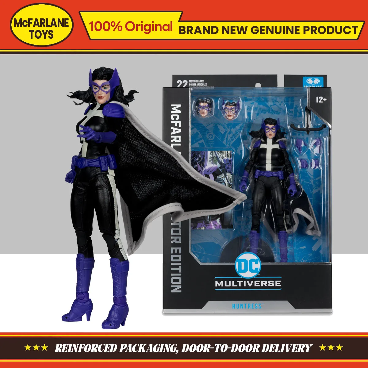 McFarlane DC Multiverse Huntress (The New 52) Collector Edition 7 inches Action Figure Model Collection Ornament Toys Gift