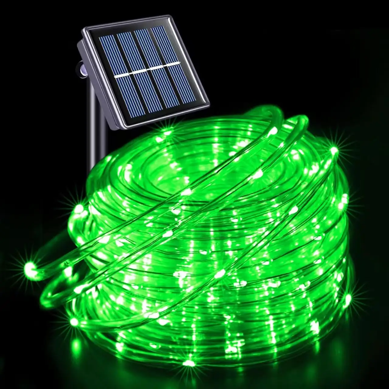 

Waterproof Outdoor Solar Fairy Rope Lights String with 8 Lighting Modes for Garden Patio Yard Christmas Tree Party Decor