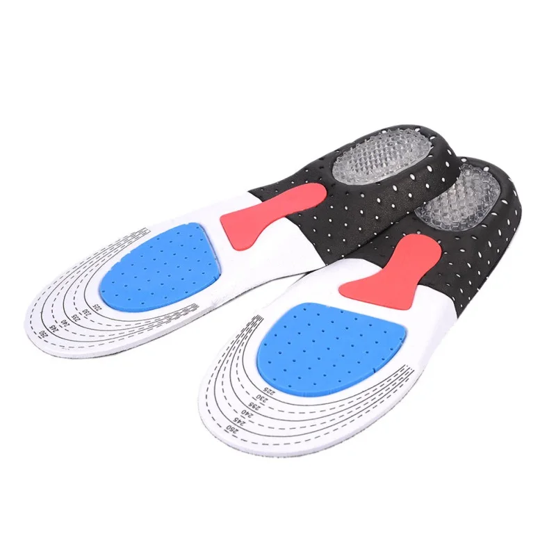 Insoles Shoes Insert Pad Women Men Casual Style Cuttable Breathable Sweat Absorption Deodorization Foot Care Accessory