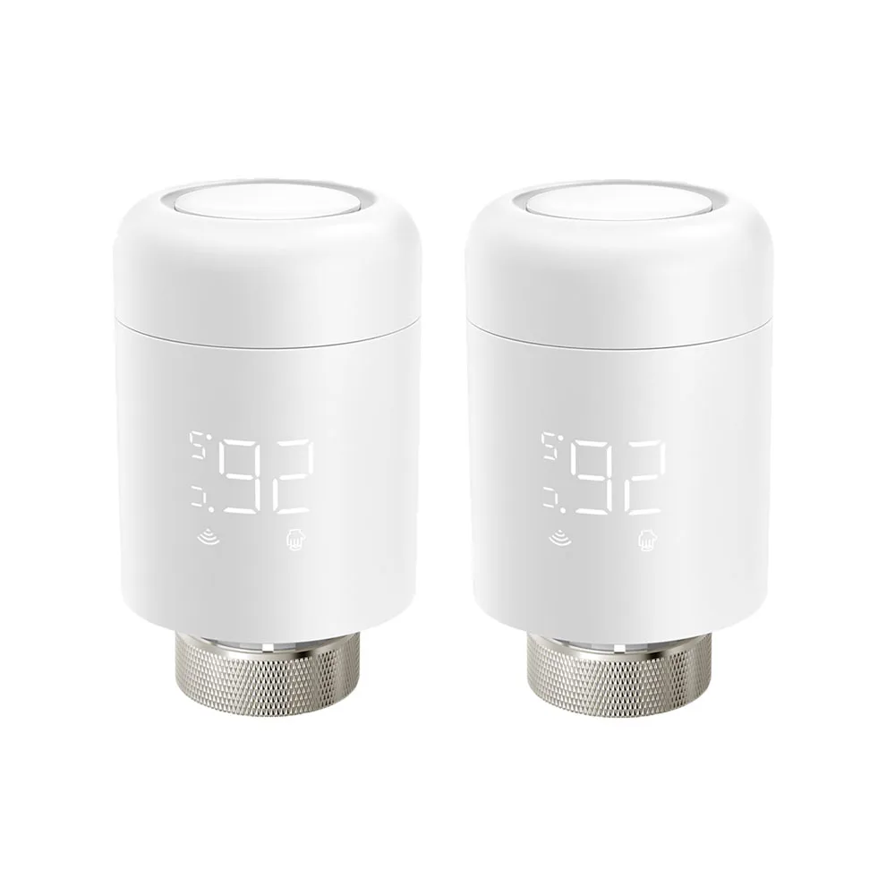 AVATTO Tuya 1-6PCS Wifi TRV Radiator Actuator Klep Thermostatische Radiatorkraan Temperatuurregelaar Ondersteuning Alexa Google thuis