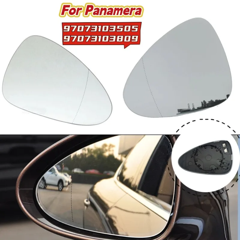 

For Panamera 2010-2016 Rearview Mirror Glass Mirror Glass Rearview Mirror Glass Side View 97073103505 97073103809