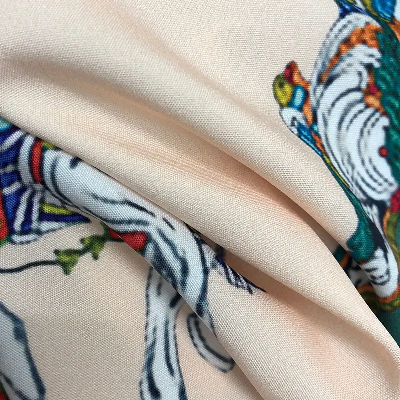 Vintage Paneled Contrasting Animal Print Summer Men Hawaiian Shirts Streetwear Beach Shirt Hip Hop Casual Tropical Holiday Tops