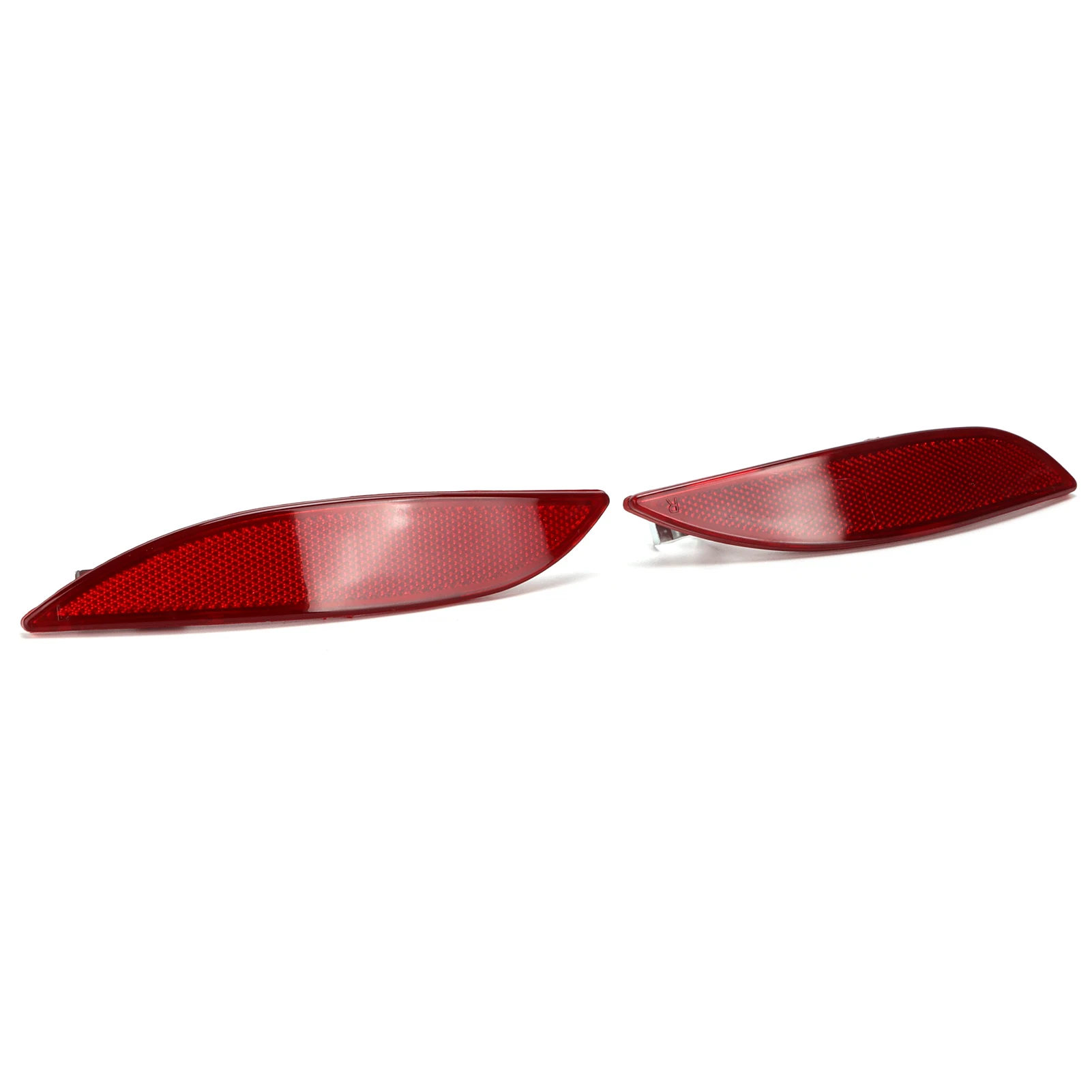 1 زوج عاكسات المصد الخلفي 265650004R أجزاء استبدال ل III فلوينس 265600004R 265650004R المصد الخلفي عاكس السيارة