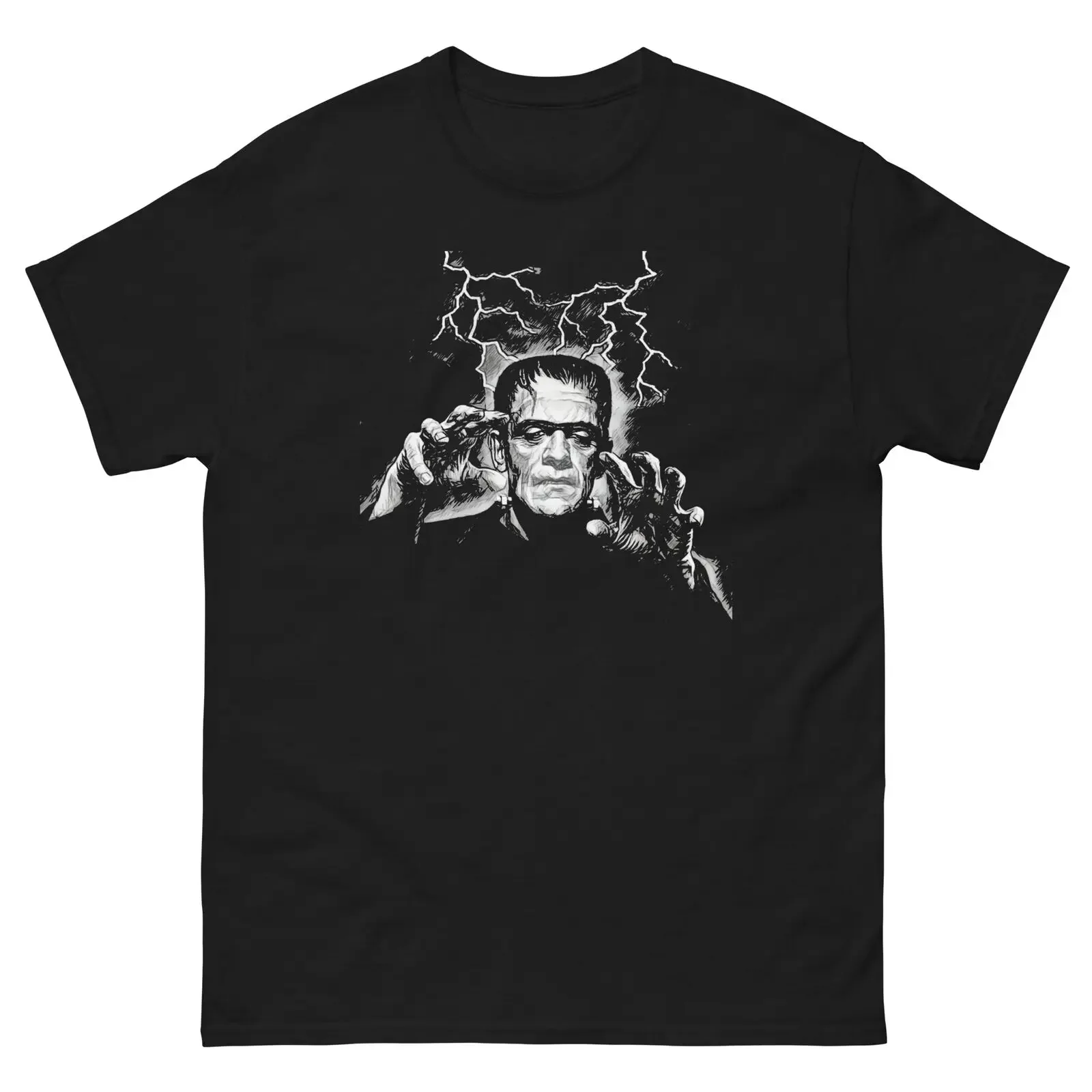 Frankenstein T Shirt classic horror monster tee