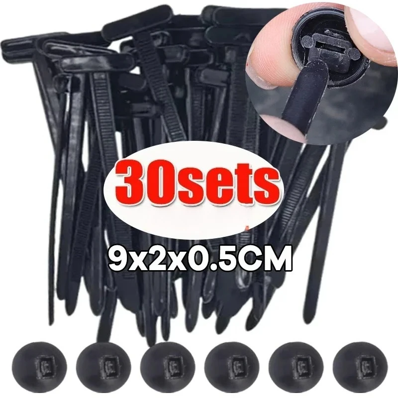 Universal Nylon Cable Tie Buckle Auto Fastener