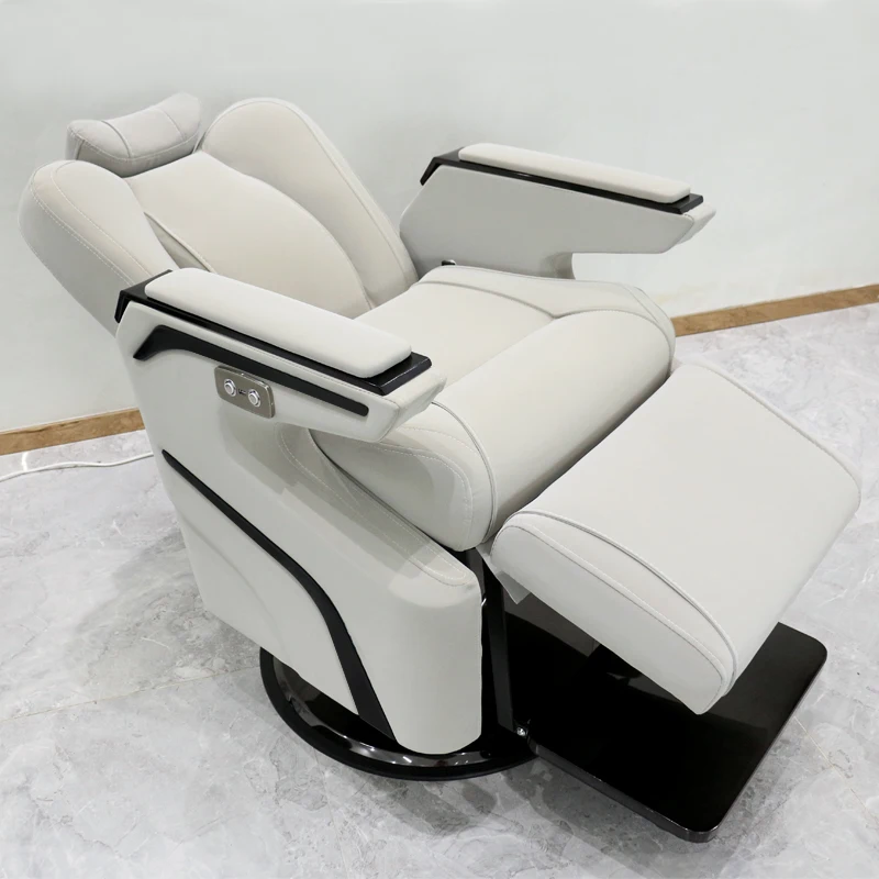 Hairdressing hall chair can be put down, physical therapy chair, hairdressing chair, lifting chassis.