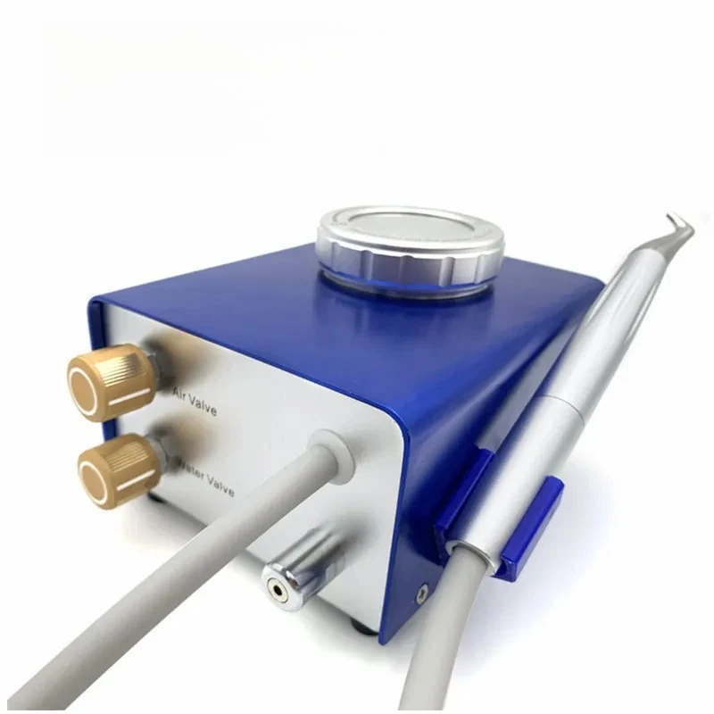 Dental Air Prophy Unit & Scaler Machine with Anti-Block Technology for Tooth Polishing and Cleaning